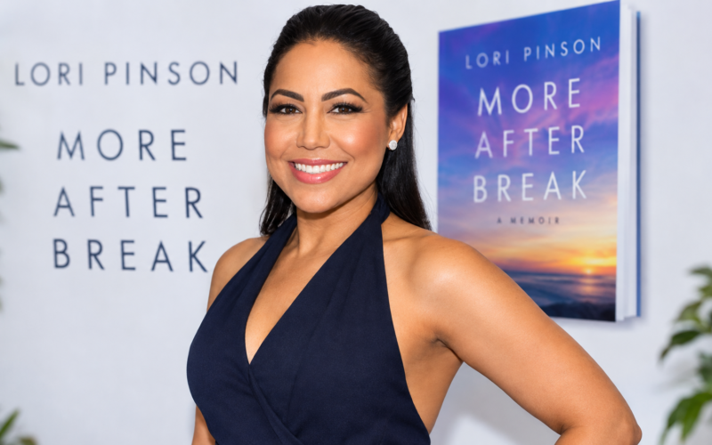 Stephanie Ramos net worth 2026 – smiling in a navy blue dress at a professional event