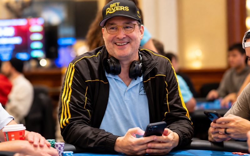 Phil Hellmuth net worth 2026 – smiling at a poker event