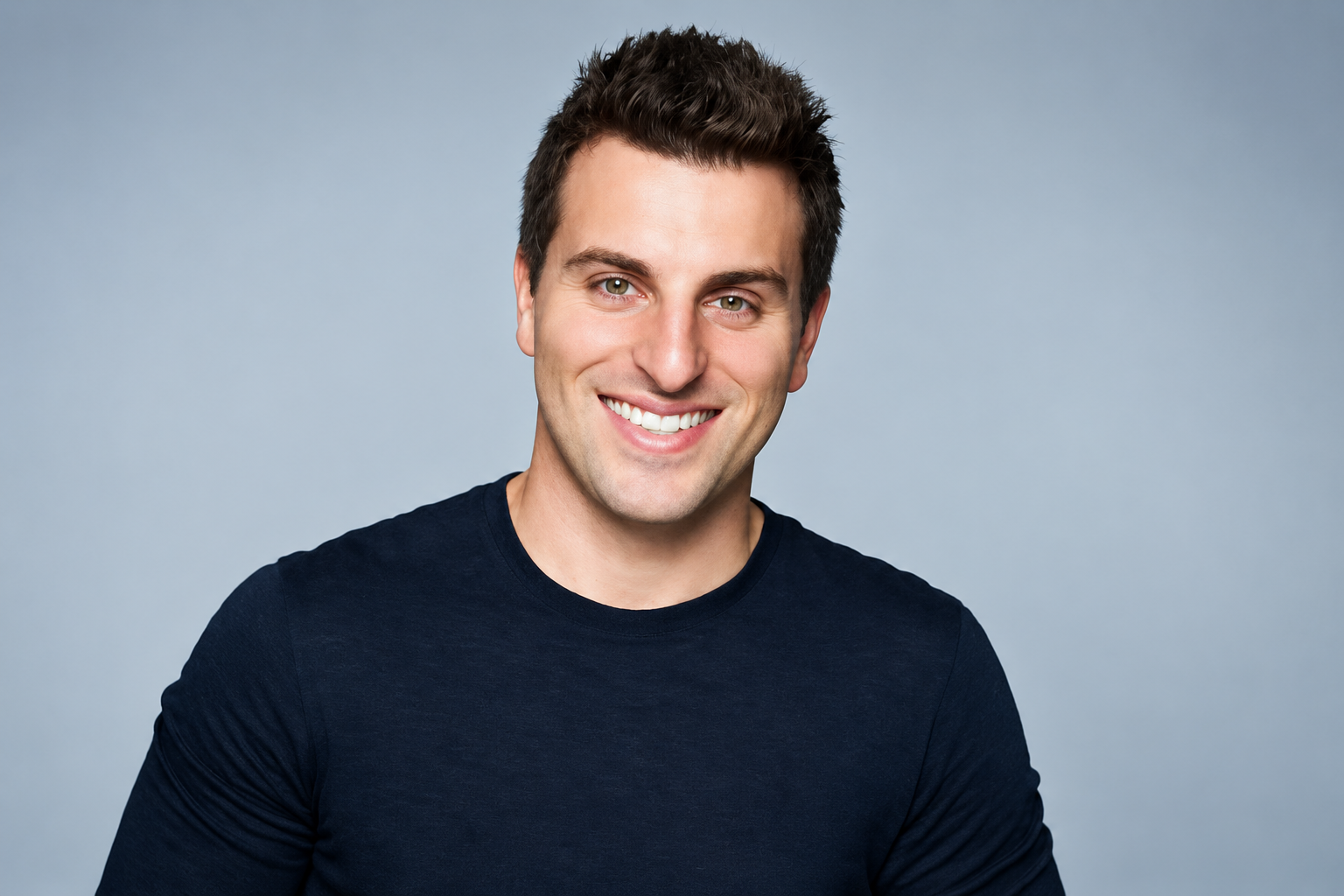 Brian Chesky net worth 2026 – Airbnb co-founder and CEO, professional portrait for business and technology blog