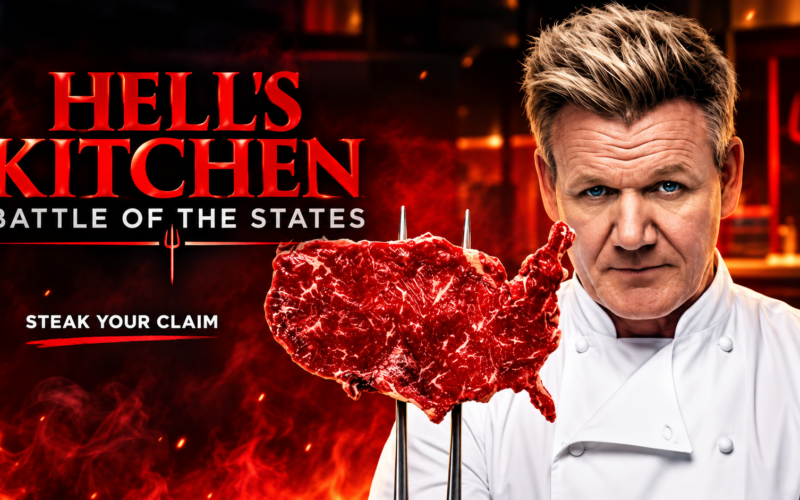 Hell's Kitchen Season 25 Premieres featuring Gordon Ramsay in the Battle of the States cooking competition